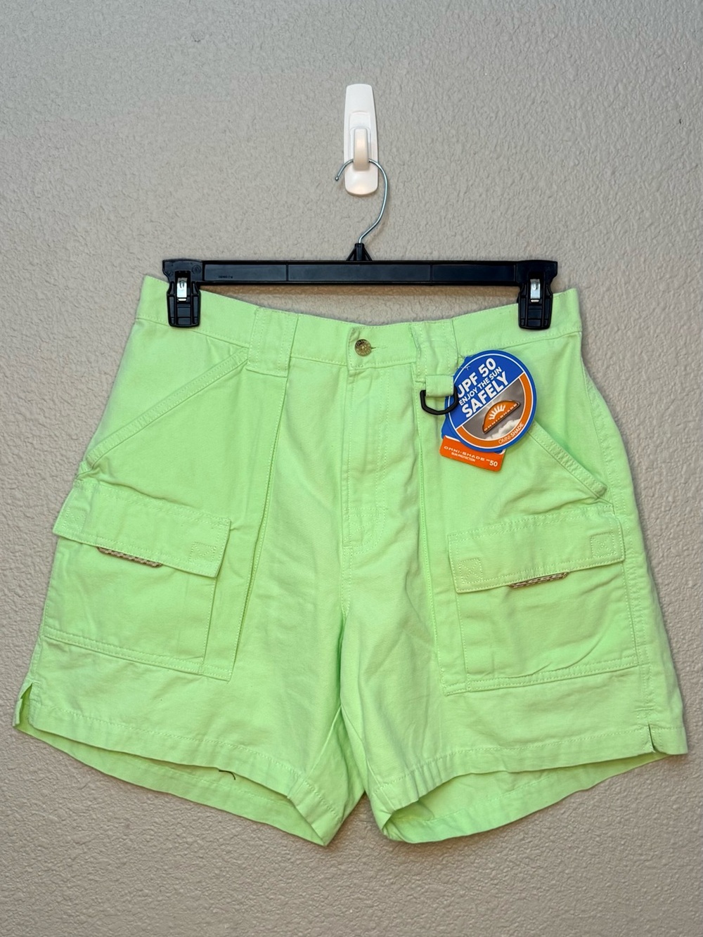 NWT Columbia | PFG Brewha II Shorts | Vibrant Lime Green | Size Medium Inseam 7”